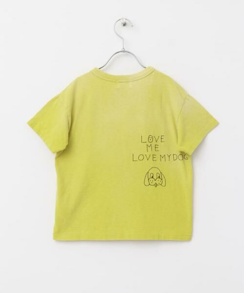 URBAN RESEARCH DOORS / アーバンリサーチ ドアーズ トップス | DENIM DUNGAREE　ビンテージテンジク LOVE DOG Tシャツ(KIDS) | 詳細3