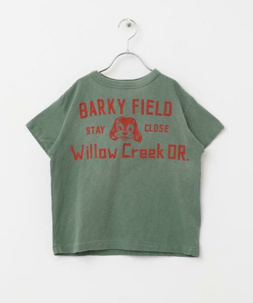 URBAN RESEARCH DOORS / アーバンリサーチ ドアーズ トップス | DENIM DUNGAREE　ビンテージテンジク LOVE DOG Tシャツ(KIDS) | 詳細7