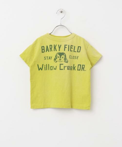 URBAN RESEARCH DOORS / アーバンリサーチ ドアーズ トップス | DENIM DUNGAREE　ビンテージテンジク LOVE DOG Tシャツ(KIDS) | 詳細1