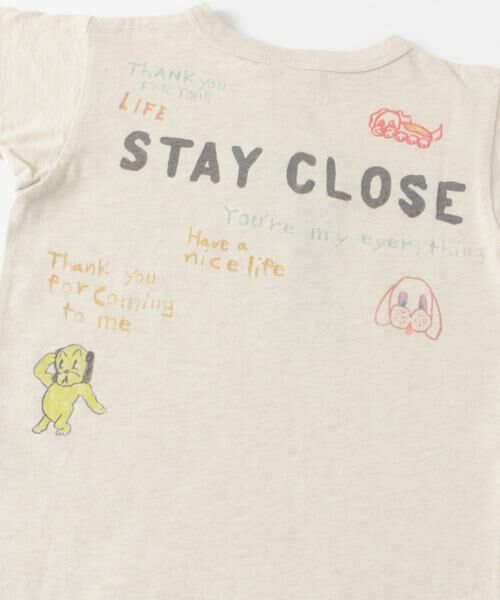 URBAN RESEARCH DOORS / アーバンリサーチ ドアーズ トップス | DENIM DUNGAREE　テンジク ICE Tシャツ(KIDS) | 詳細4