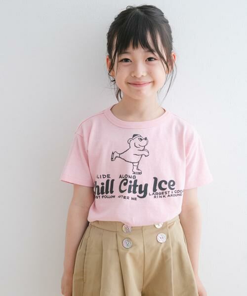 URBAN RESEARCH DOORS / アーバンリサーチ ドアーズ トップス | DENIM DUNGAREE テンジク ICE Tシャツ(KIDS) | 詳細2