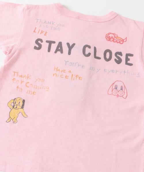 URBAN RESEARCH DOORS / アーバンリサーチ ドアーズ トップス | DENIM DUNGAREE テンジク ICE Tシャツ(KIDS) | 詳細5