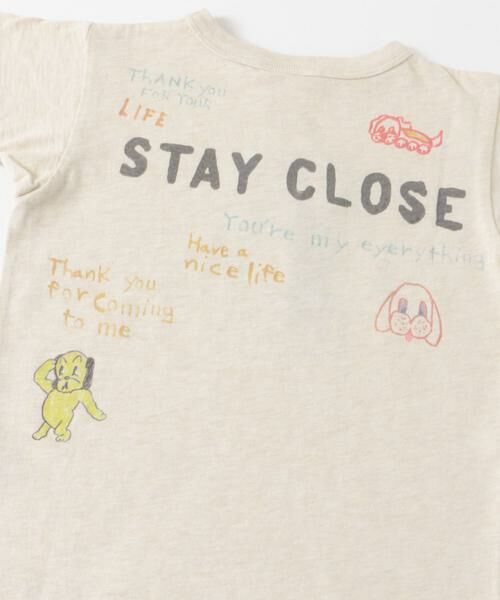 URBAN RESEARCH DOORS / アーバンリサーチ ドアーズ トップス | DENIM DUNGAREE テンジク ICE Tシャツ(KIDS) | 詳細7