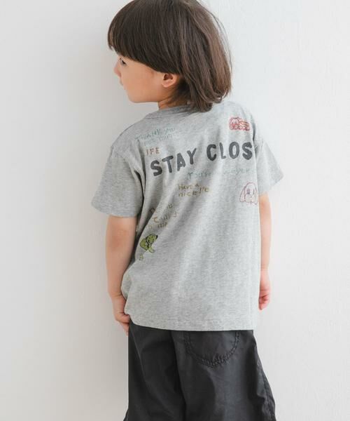 URBAN RESEARCH DOORS / アーバンリサーチ ドアーズ トップス | DENIM DUNGAREE テンジク ICE Tシャツ(KIDS) | 詳細8