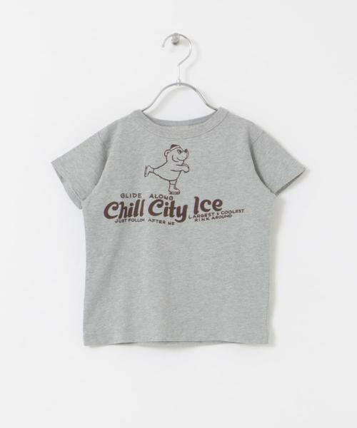 URBAN RESEARCH DOORS / アーバンリサーチ ドアーズ トップス | DENIM DUNGAREE テンジク ICE Tシャツ(KIDS) | 詳細9