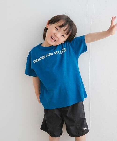 URBAN RESEARCH DOORS / アーバンリサーチ ドアーズ トップス | DENIM DUNGAREE　テンジク DREAMS Tシャツ(KIDS) | 詳細1
