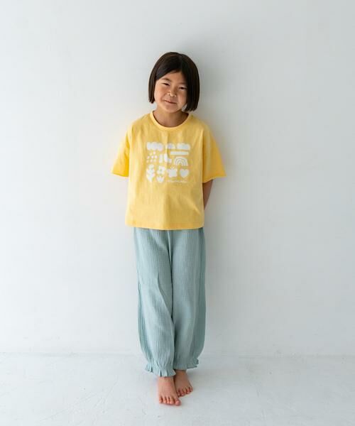 URBAN RESEARCH DOORS / アーバンリサーチ ドアーズ パンツ | Pippi+Lotta　Aladdin crepe pants(KIDS) | 詳細5