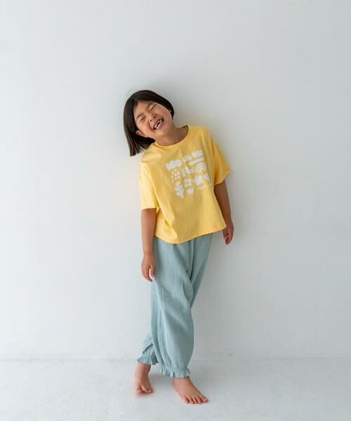 URBAN RESEARCH DOORS / アーバンリサーチ ドアーズ パンツ | Pippi+Lotta　Aladdin crepe pants(KIDS) | 詳細7