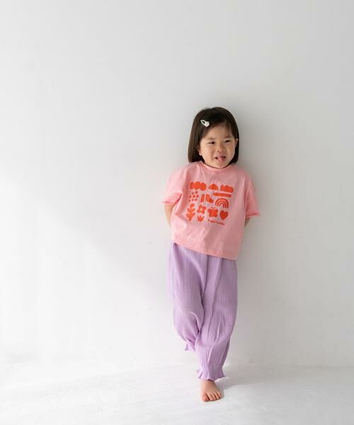 URBAN RESEARCH DOORS / アーバンリサーチ ドアーズ パンツ | Pippi+Lotta　Aladdin crepe pants(KIDS) | 詳細18