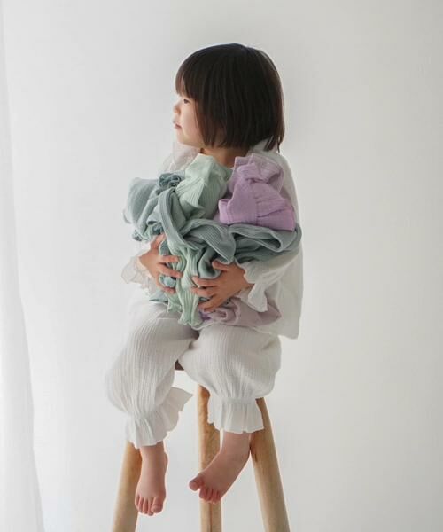 URBAN RESEARCH DOORS / アーバンリサーチ ドアーズ パンツ | Pippi+Lotta　Aladdin crepe pants(KIDS) | 詳細20
