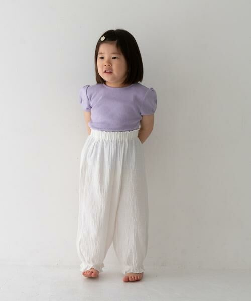 URBAN RESEARCH DOORS / アーバンリサーチ ドアーズ パンツ | Pippi+Lotta　Aladdin crepe pants(KIDS) | 詳細25