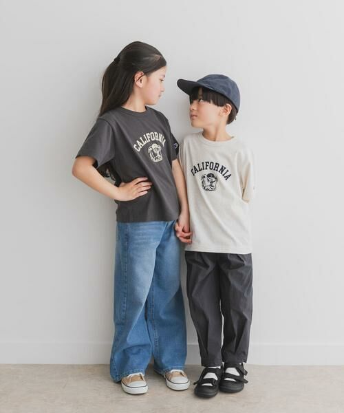 URBAN RESEARCH DOORS / アーバンリサーチ ドアーズ トップス | 『別注』Champion×DOORS　BULLDOG Tシャツ(KIDS) | 詳細10