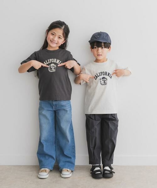 URBAN RESEARCH DOORS / アーバンリサーチ ドアーズ トップス | 『別注』Champion×DOORS　BULLDOG Tシャツ(KIDS) | 詳細9
