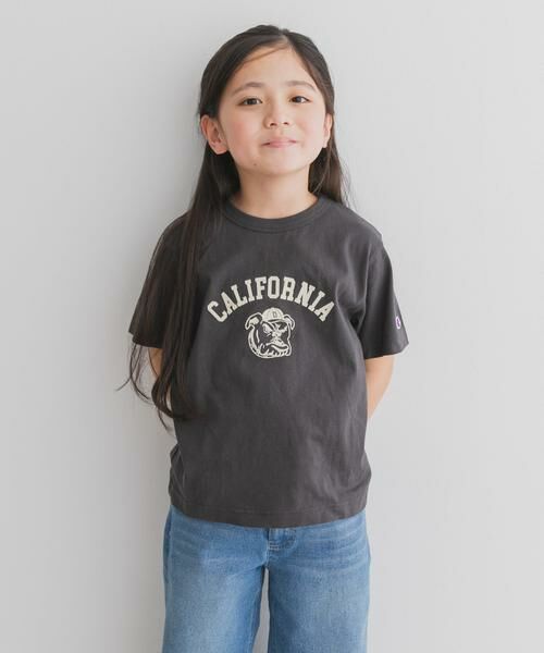 URBAN RESEARCH DOORS / アーバンリサーチ ドアーズ トップス | 『別注』Champion×DOORS　BULLDOG Tシャツ(KIDS) | 詳細18