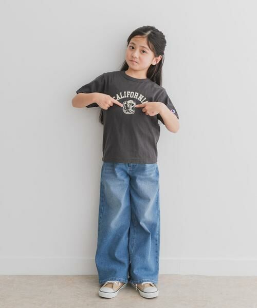 URBAN RESEARCH DOORS / アーバンリサーチ ドアーズ トップス | 『別注』Champion×DOORS　BULLDOG Tシャツ(KIDS) | 詳細20