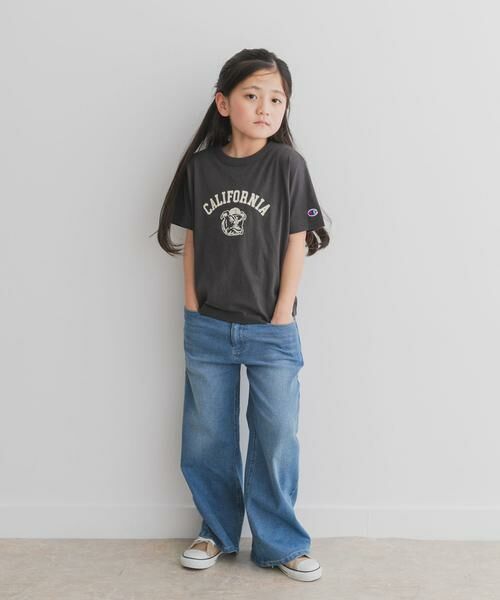 URBAN RESEARCH DOORS / アーバンリサーチ ドアーズ トップス | 『別注』Champion×DOORS　BULLDOG Tシャツ(KIDS) | 詳細22