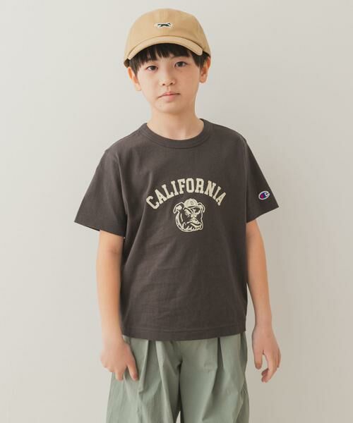 URBAN RESEARCH DOORS / アーバンリサーチ ドアーズ トップス | 『別注』Champion×DOORS　BULLDOG Tシャツ(KIDS) | 詳細25