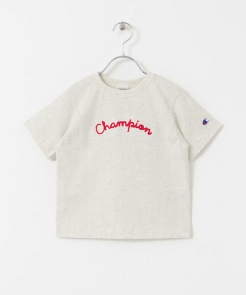 URBAN RESEARCH DOORS / アーバンリサーチ ドアーズ トップス | 『WEB/一部店舗限定』『別注』Champion×DOOORS　チェーンステッチロゴT(KIDS) | 詳細4