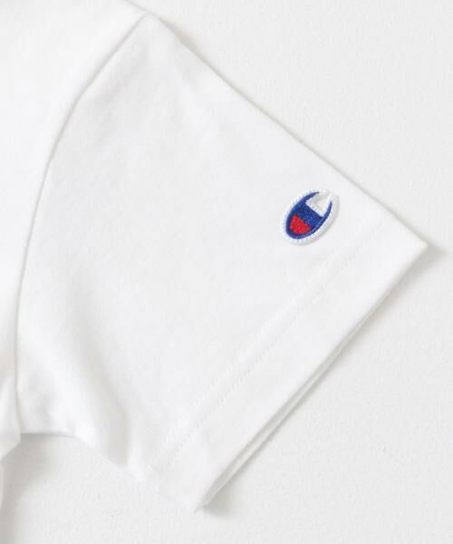 URBAN RESEARCH DOORS / アーバンリサーチ ドアーズ トップス | 『別注』Champion×DOOORS チェーンステッチロゴTシャツ(KIDS) | 詳細16