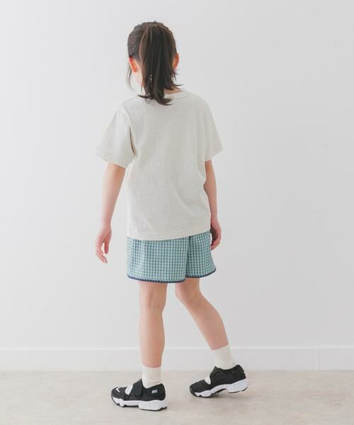 URBAN RESEARCH DOORS / アーバンリサーチ ドアーズ トップス | 『別注』Champion×DOOORS チェーンステッチロゴTシャツ(KIDS) | 詳細23