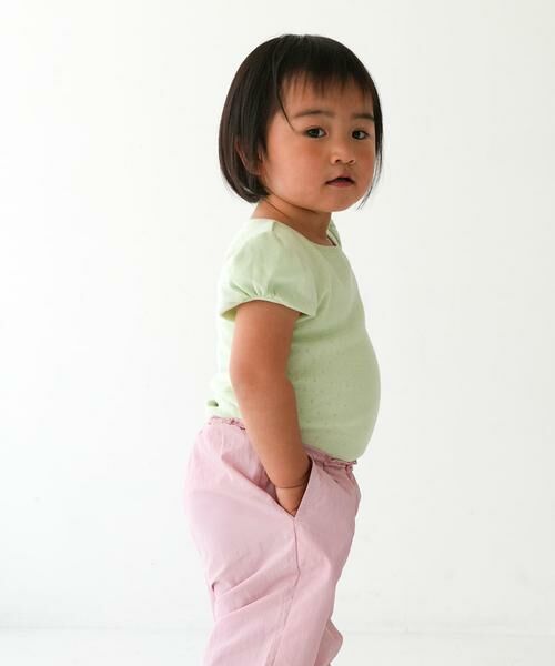 URBAN RESEARCH DOORS / アーバンリサーチ ドアーズ トップス | Pippi+Lotta　Eyelet puff  T-shirts(KIDS) | 詳細7