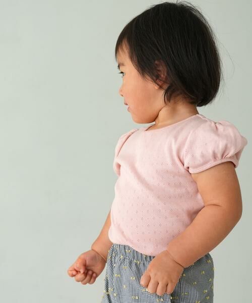 URBAN RESEARCH DOORS / アーバンリサーチ ドアーズ トップス | Pippi+Lotta　Eyelet puff  T-shirts(KIDS) | 詳細16