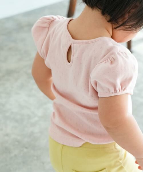 URBAN RESEARCH DOORS / アーバンリサーチ ドアーズ トップス | Pippi+Lotta　Eyelet puff  T-shirts(KIDS) | 詳細21