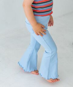 URBAN RESEARCH DOORS / アーバンリサーチ ドアーズ パンツ | Pippi+Lotta　Flare cotton pants(KIDS)