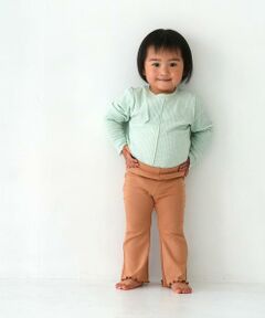 URBAN RESEARCH DOORS / アーバンリサーチ ドアーズ パンツ | Pippi+Lotta　Flare cotton pants(KIDS)