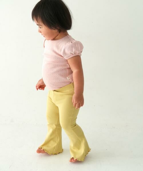 URBAN RESEARCH DOORS / アーバンリサーチ ドアーズ パンツ | Pippi+Lotta　Flare cotton pants(KIDS) | 詳細1
