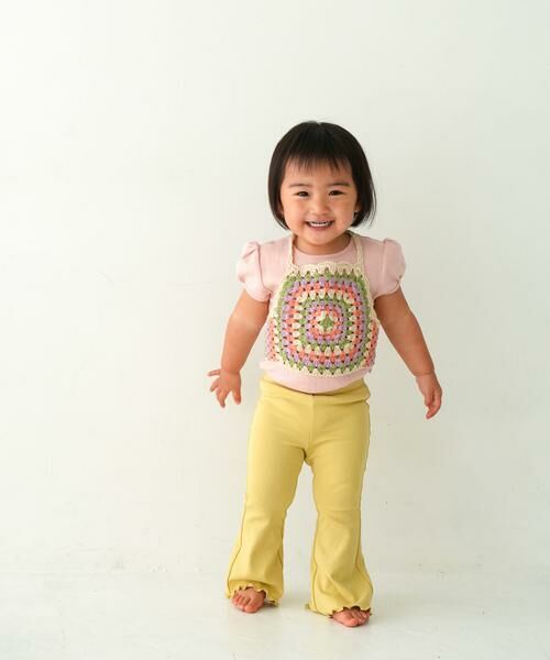 URBAN RESEARCH DOORS / アーバンリサーチ ドアーズ パンツ | Pippi+Lotta　Flare cotton pants(KIDS) | 詳細2