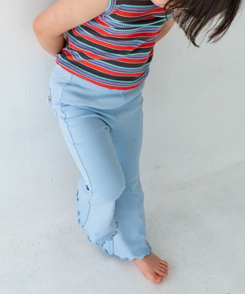 URBAN RESEARCH DOORS / アーバンリサーチ ドアーズ パンツ | Pippi+Lotta　Flare cotton pants(KIDS) | 詳細7