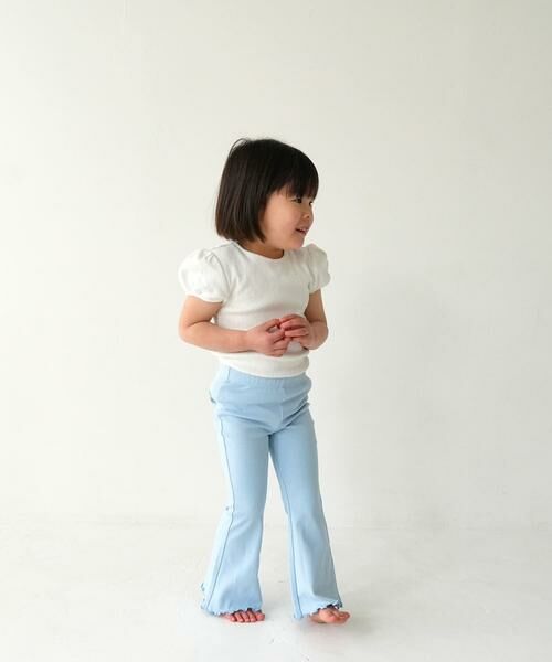 URBAN RESEARCH DOORS / アーバンリサーチ ドアーズ パンツ | Pippi+Lotta　Flare cotton pants(KIDS) | 詳細17