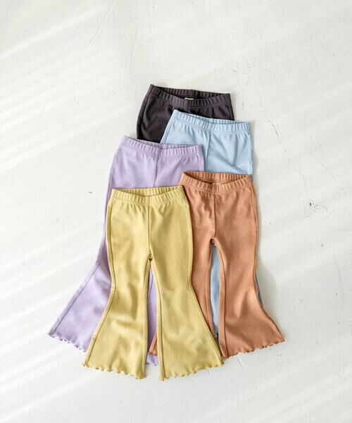 URBAN RESEARCH DOORS / アーバンリサーチ ドアーズ パンツ | Pippi+Lotta　Flare cotton pants(KIDS) | 詳細20