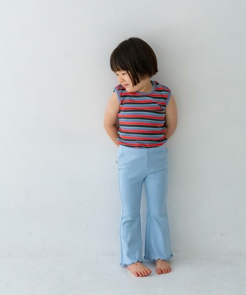 URBAN RESEARCH DOORS / アーバンリサーチ ドアーズ パンツ | Pippi+Lotta　Flare cotton pants(KIDS) | 詳細8