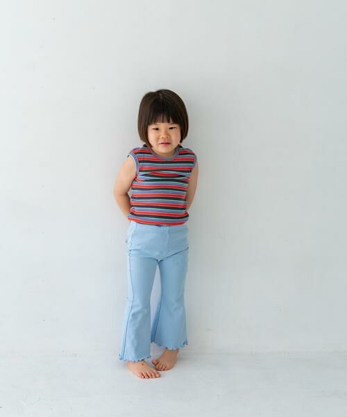 URBAN RESEARCH DOORS / アーバンリサーチ ドアーズ パンツ | Pippi+Lotta　Flare cotton pants(KIDS) | 詳細10