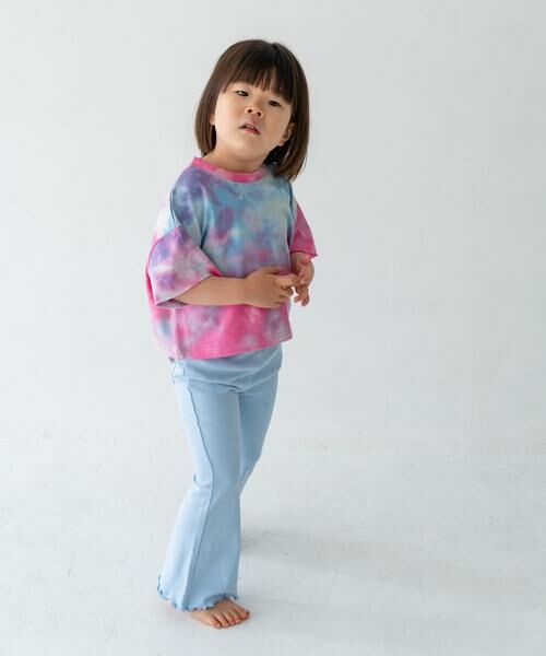 URBAN RESEARCH DOORS / アーバンリサーチ ドアーズ パンツ | Pippi+Lotta　Flare cotton pants(KIDS) | 詳細11