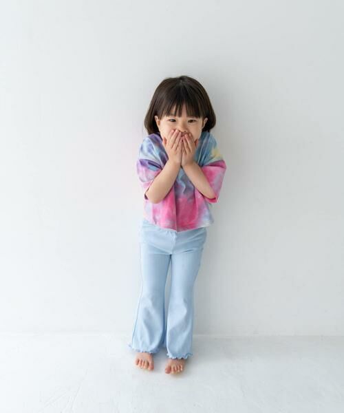 URBAN RESEARCH DOORS / アーバンリサーチ ドアーズ パンツ | Pippi+Lotta　Flare cotton pants(KIDS) | 詳細13
