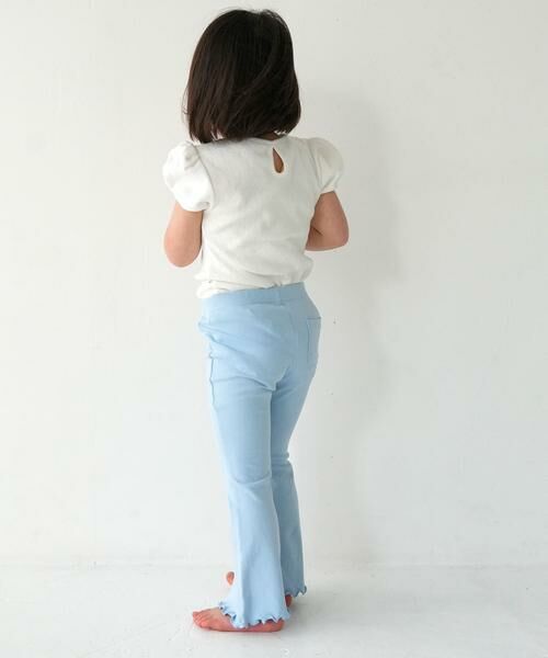 URBAN RESEARCH DOORS / アーバンリサーチ ドアーズ パンツ | Pippi+Lotta　Flare cotton pants(KIDS) | 詳細15