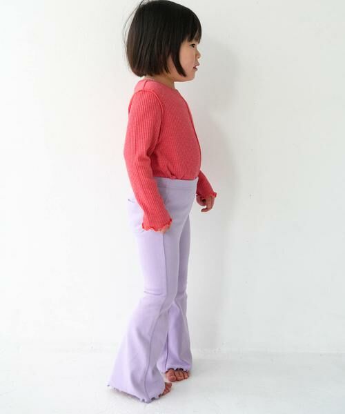 URBAN RESEARCH DOORS / アーバンリサーチ ドアーズ パンツ | Pippi+Lotta　Flare cotton pants(KIDS) | 詳細29