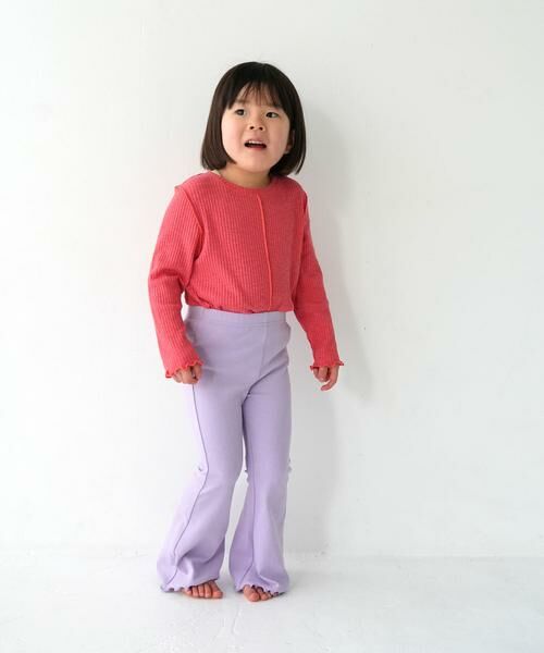 URBAN RESEARCH DOORS / アーバンリサーチ ドアーズ パンツ | Pippi+Lotta　Flare cotton pants(KIDS) | 詳細30