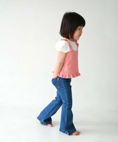 URBAN RESEARCH DOORS / アーバンリサーチ ドアーズ パンツ | Pippi+Lotta　Flare denim(KIDS) | 詳細10