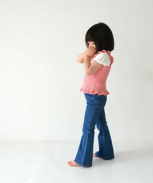 URBAN RESEARCH DOORS / アーバンリサーチ ドアーズ パンツ | Pippi+Lotta　Flare denim(KIDS) | 詳細11