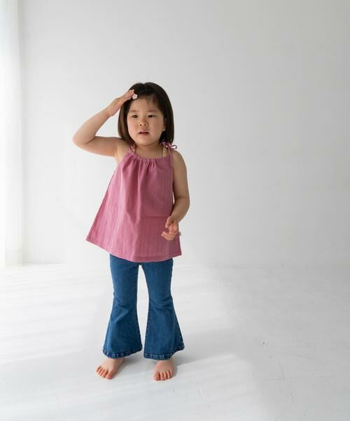 URBAN RESEARCH DOORS / アーバンリサーチ ドアーズ パンツ | Pippi+Lotta　Flare denim(KIDS) | 詳細15