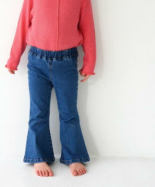 URBAN RESEARCH DOORS / アーバンリサーチ ドアーズ パンツ | Pippi+Lotta　Flare denim(KIDS) | 詳細4