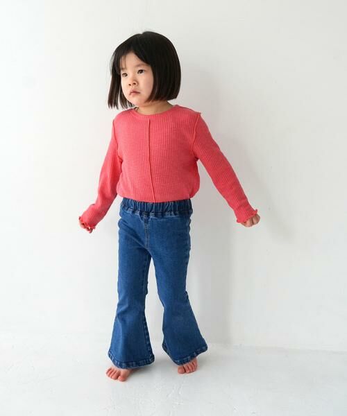 URBAN RESEARCH DOORS / アーバンリサーチ ドアーズ パンツ | Pippi+Lotta　Flare denim(KIDS) | 詳細6