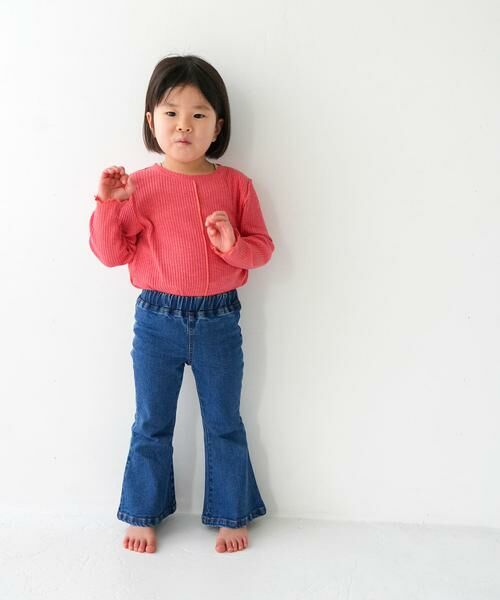 URBAN RESEARCH DOORS / アーバンリサーチ ドアーズ パンツ | Pippi+Lotta　Flare denim(KIDS) | 詳細7