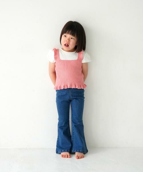 URBAN RESEARCH DOORS / アーバンリサーチ ドアーズ パンツ | Pippi+Lotta　Flare denim(KIDS) | 詳細9