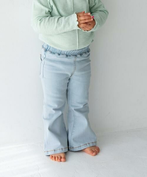URBAN RESEARCH DOORS / アーバンリサーチ ドアーズ パンツ | Pippi+Lotta　Flare denim(KIDS) | 詳細28