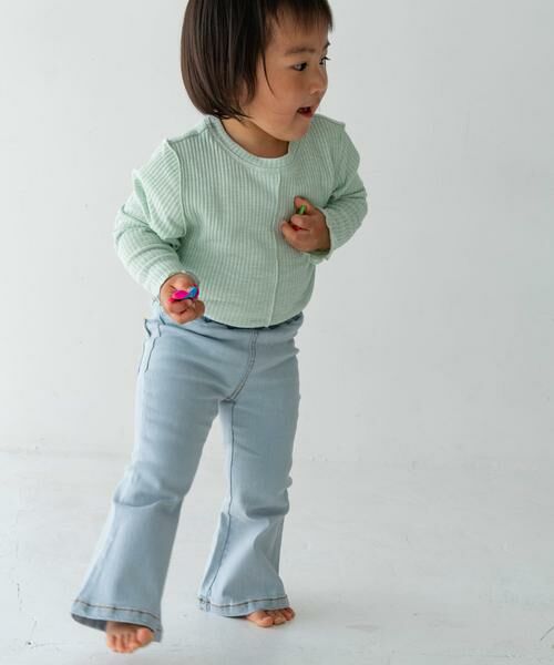 URBAN RESEARCH DOORS / アーバンリサーチ ドアーズ パンツ | Pippi+Lotta　Flare denim(KIDS) | 詳細29